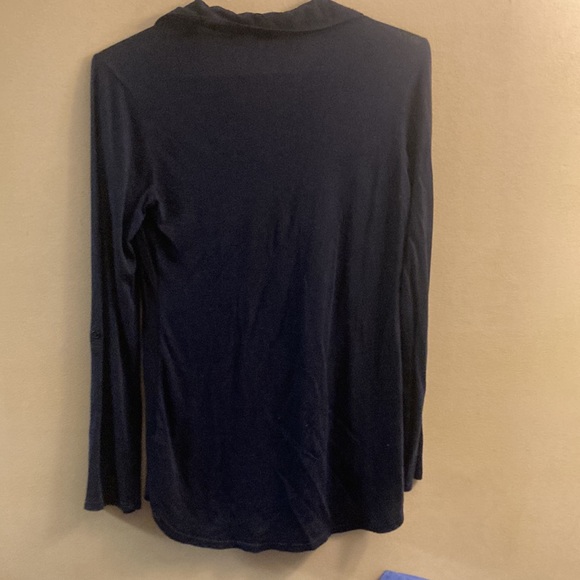 Splendid black long sleeve blouse - Picture 2 of 4